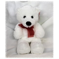 White Teddy Bear 10.5"